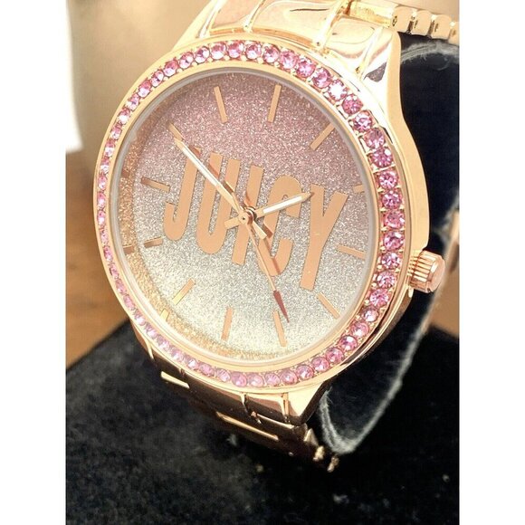 Juicy By Juicy Couture Women's Watch JC/5004 Quartz Rose Gold Steel 38mm - Picture 1 of 14